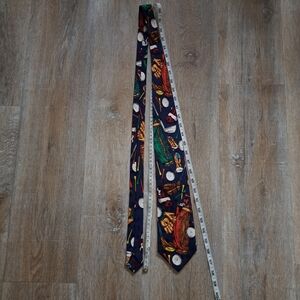 VINTAGE Addiction 1991 Bolero USA Inc. 100% Silk Golf Sports 58" Men's Tie